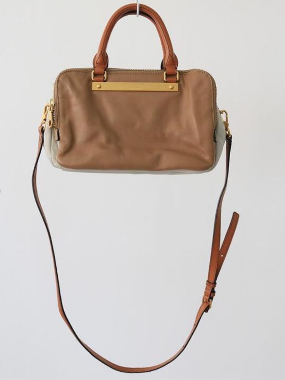 MARC JACOBS➕Goodbye Columbus Leather Handbag - Picture 1 of 12